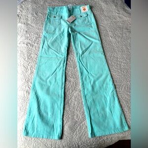 Gymboree girls pants , size 12. Aqua color.